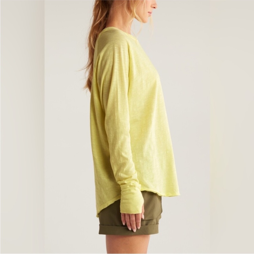NWOT Zella Relaxed Long-sleeve Tee - Picture 3 of 10